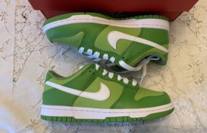 Nike Dunk Low Chlorophyll Vivid Green Older Kids DH9765-301 02