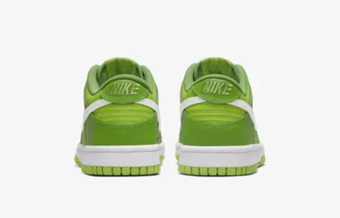 Nike Dunk Low Chlorophyll Vivid Green Older Kids DH9765-301 back