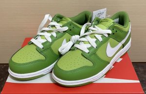 Nike Dunk Low Chlorophyll Vivid Green Younger Kids DH9756-301 01
