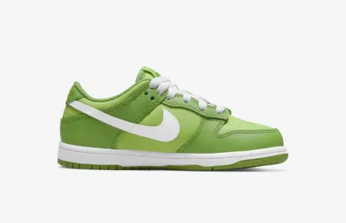 Nike Dunk Low Chlorophyll Vivid Green Younger Kids DH9756-301 right