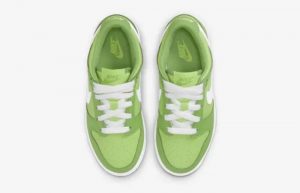Nike Dunk Low Chlorophyll Vivid Green Younger Kids DH9756-301 up
