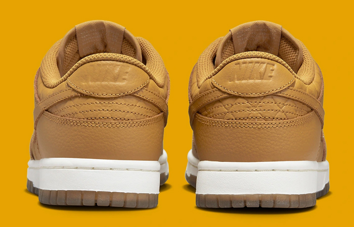 Nike Dunk Low Quilted Wheat DX3374-700 back