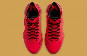 Nike LeBron 19 Low Light Crimson DO9829-600 up