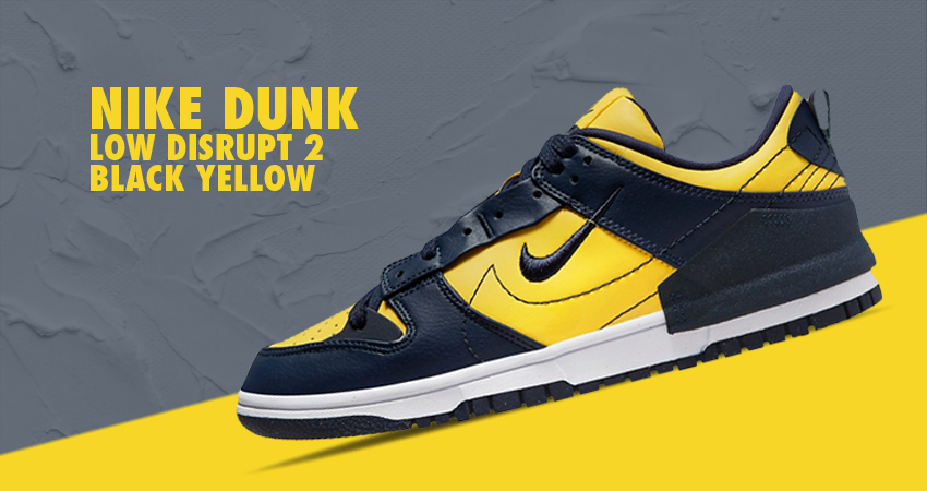 Nike takes A New Turn With Dunk Low Disrupt 2 "Michigan"