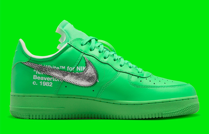 Off-White Nike Air Force 1 Low Green DX1419-300 right