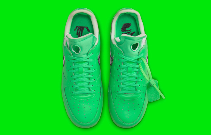 Off-White Nike Air Force 1 Low Green DX1419-300 up