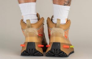 Pharrell x adidas Hu NMD S1 RYAT Tan Volt Orange GV6638 onfoot 03