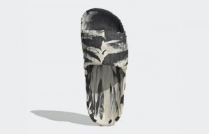 adidas Adilette 22 Slides Carbon Aluminium GX6947 up
