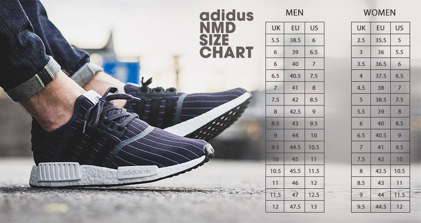 Sizing of the adidas NMD