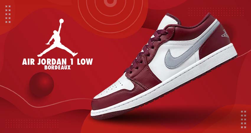 Air Jordan 1 Low “Bordeaux” Comes Back In A Fresh New Look featured image