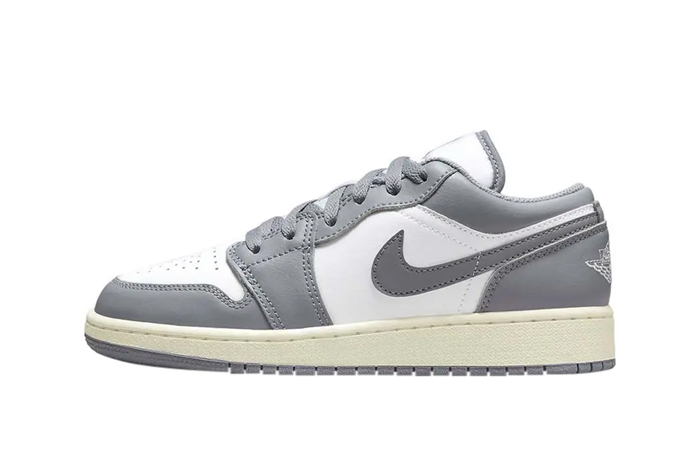 Air Jordan 1 Low Stealth Grey White Sail 553558-053 - Fastsole