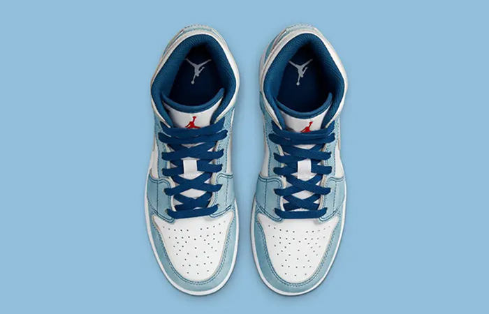 Air Jordan 1 Mid French Blue Fire Red DN3706-401 - Fastsole