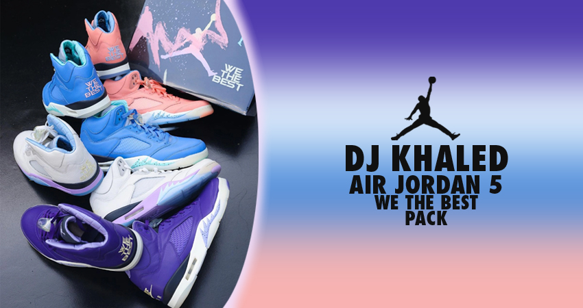 All You Need To Know About The DJ Khaled x Air Jordan 5 Collection featured image