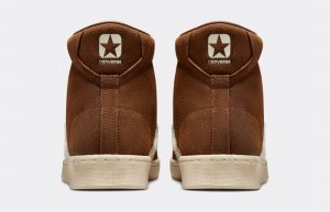 Barriers Converse Pro Leather Brown A01787C back