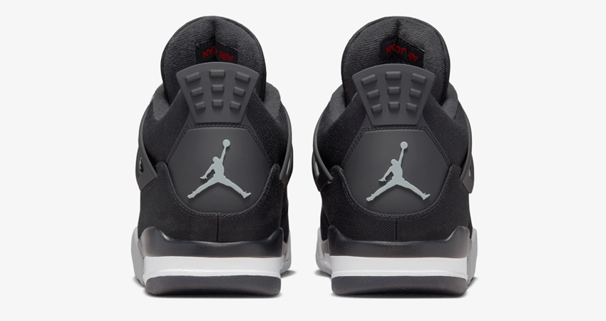 Bringing You The Official Look Of The Air Jordan 4 Black Canvas 04