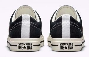 Comme des Garcons Play x Converse One Star Low Black A01791C back