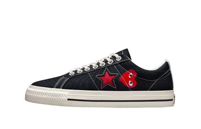 Comme des Garcons Play x Converse One Star Low Black A01791C featured image