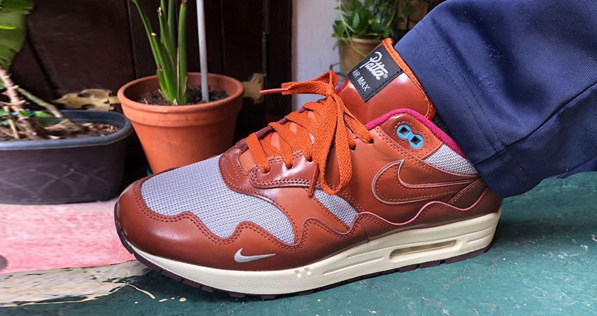 First Look At Patta x Nike Air Max 1 in Brown 02