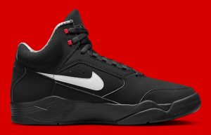 Nike Air Flight Lite Mid Black Varsity Red DQ7687-003 right