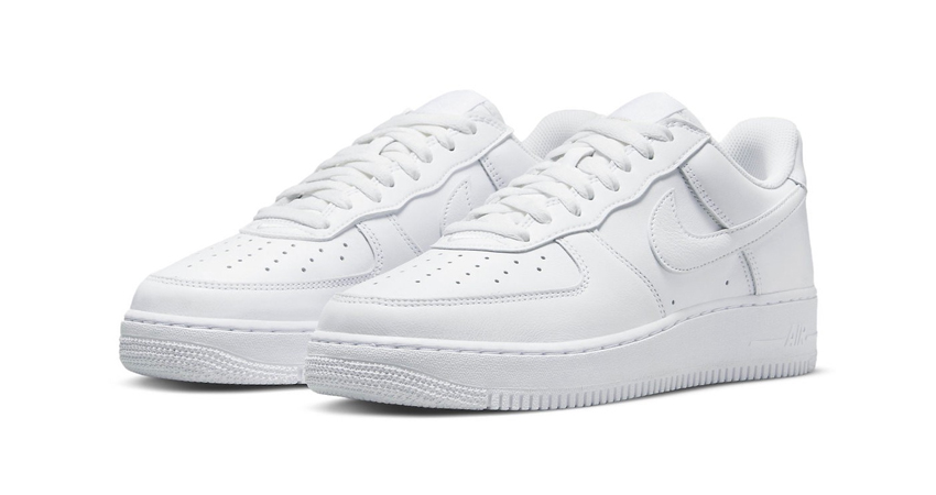 Nike Air Force 1 Low Since 82 Takes White On White 01