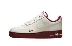 Nike Air Force 1 Low Since 82 White Burgundy DQ7582-100 featured image