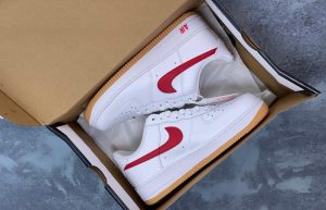 Nike Air Force 1 Low Since 82 White Red DJ3911-102 01