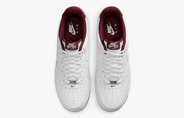 Nike Air Force 1 Low White Dark Beetroot DH7561-106 up