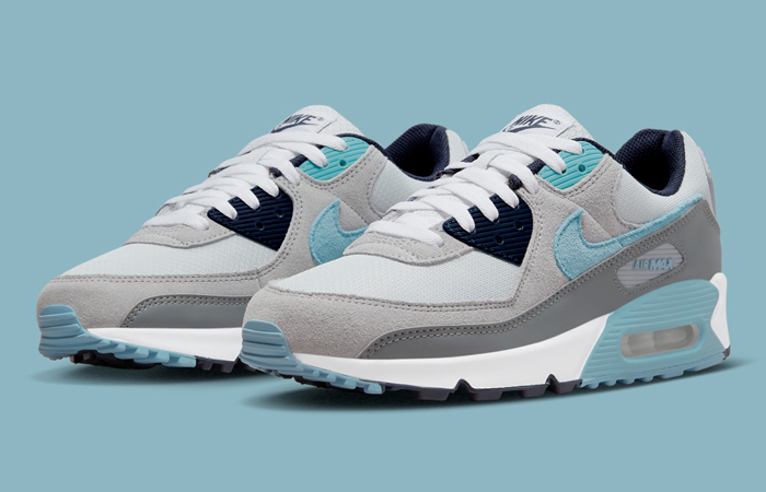 Nike Air Max 90 Grey Blue DM0029-003 - Where To Buy - Fastsole