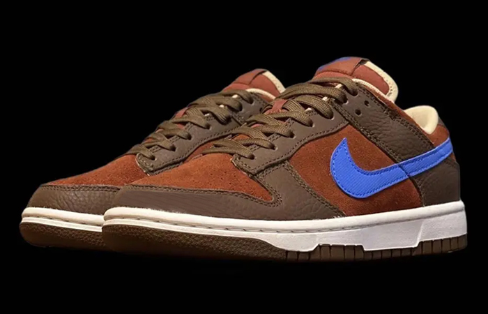 Nike Dunk Low Brown Blue - Fastsole