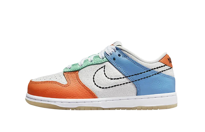 Nike Dunk Low GS Nike 101 Multi DX3363-100 featured image