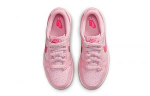 Nike Dunk Low GS Triple Pink DH9765-600 up