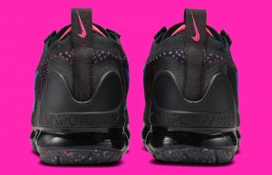 Nike Vapormax Flyknit 2021 Black Pink Purple DX2355-001 back