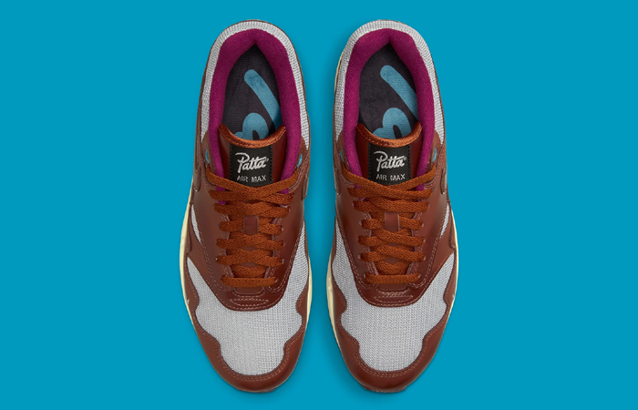 Patta x Nike Air Max 1 Brown DO9549-200 up