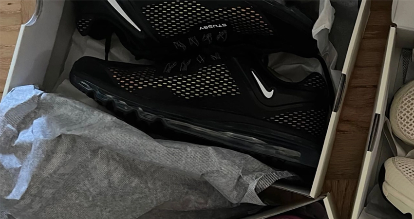 Stussy x Nike Air Max 2015 Surfaces In Pink And Black Makeup 03