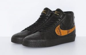 Supreme x Nike SB Blazer Mid Black DV5078-001 - Where To Buy