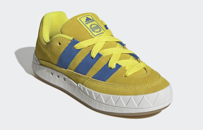adidas Adimatic Bright Yellow GY2090 front corner