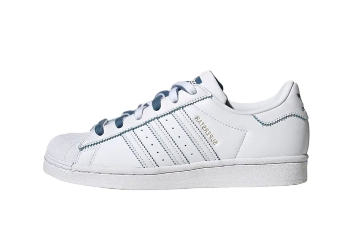 adidas Superstar White Altered Blue Gold GX2012 featured image