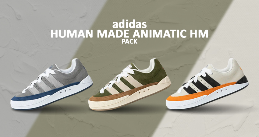 adidas's HUMAN MADE "ANIMATIC HM" Coming In 3 Different Colourway