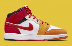 Air Jordan 1 Mid GS Tablecloth DX2460-601 right