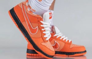 Concepts x Nike SB Dunk Low Orange Lobster FD8776-800 onfoot 01