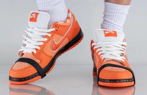 Concepts x Nike SB Dunk Low Orange Lobster FD8776-800 onfoot 05