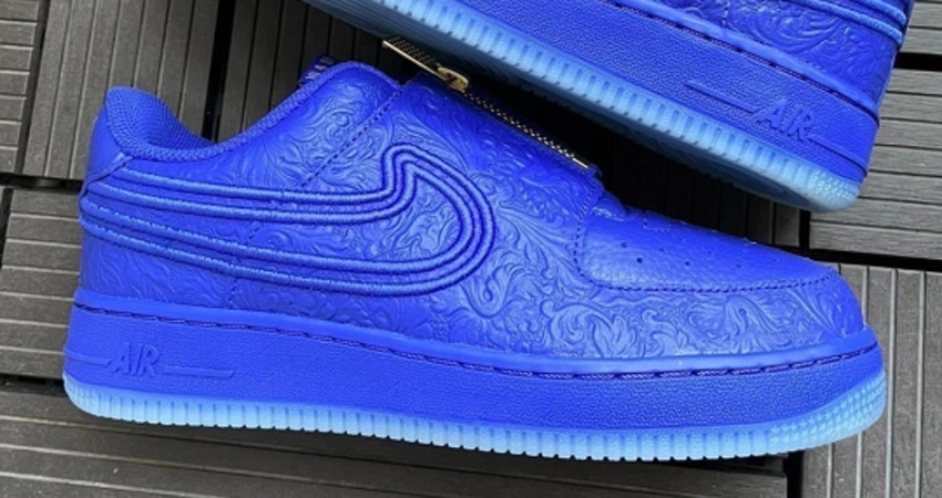 First Look At Air Force 1 LXX Zip Lapis By Serena Williams 02