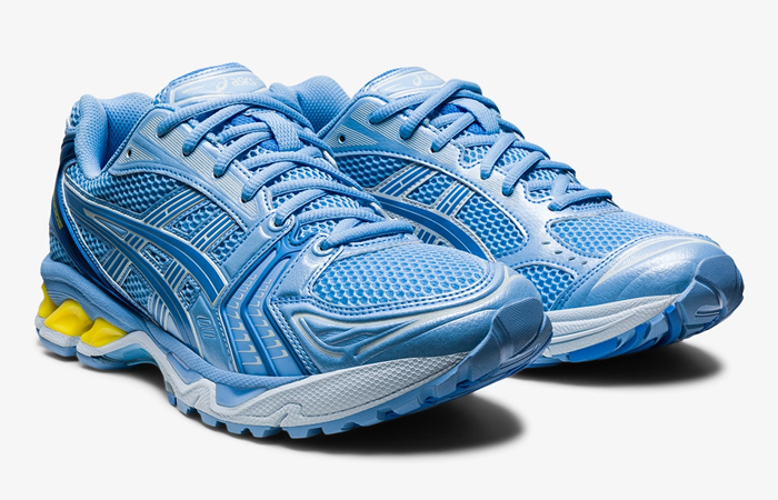 Ice Studios x ASICS Gel Kayano 14 1201A514-400 front corner