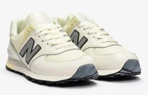 Joe Freshgoods x New Balance 574 Conversations Amongst Us Sea Salt Silver U574BH2 front corner