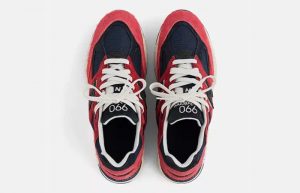 New Balance M990v2 Made in USA Chrysanthemum Red M990AD2 up