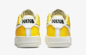 Nike Air Force 1 82 GS Yellow DQ0359-700 back
