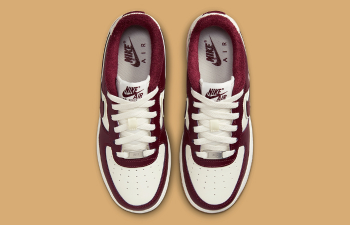 Nike Air Force 1 Low GS Team Red Gum DQ5972-100 up