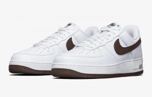 Nike Air Force 1 Low White Chocolate DM0576-100 front corner