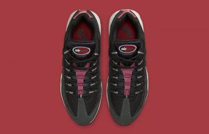 Nike Air Max 95 Grey Team Red DQ3982-001 up
