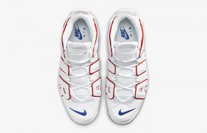 Nike Air More Uptempo White Red Blue DX2662-100 up